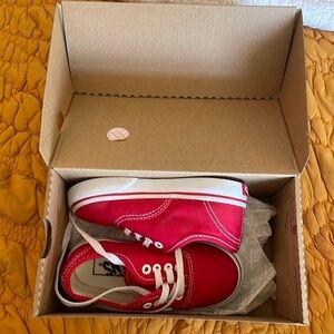 Red vans - Authentic 7.0